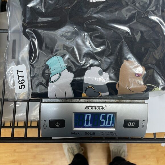 Cartoon Network Mens We Bare Bears‎ beatles Funny Shirt small - Picture 7 of 7